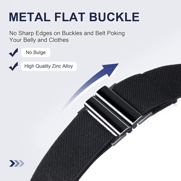 No Show Invisible Belt For Women/men Elastic Web Strap Waist Stretch Belt 2893
